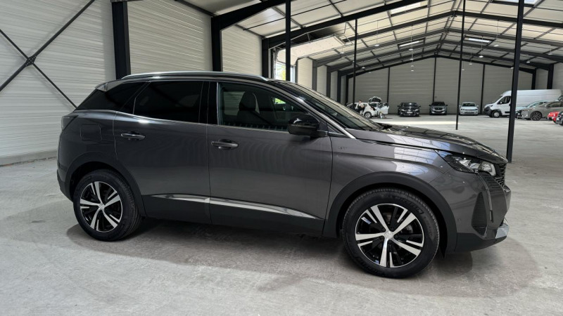 Peugeot 3008 1.2 PURETECH 130CV EAT8 GT + SIEGES CHAUFFANTS Essence GRIS PLATINIUM / TOIT NOIR Occasion à vendre