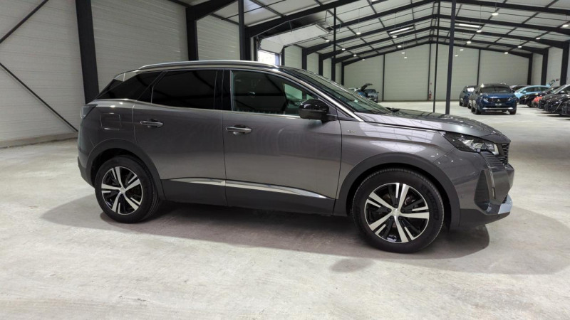 Peugeot 3008 1.2 PURETECH 130CV EAT8 GT + SIEGES CHAUFFANTS Essence GRIS PLATINIUM / TOIT NOIR Occasion à vendre