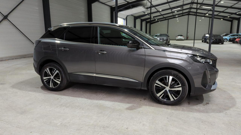 Peugeot 3008 1.2 PURETECH 130CV EAT8 GT + SIEGES CHAUFFANTS Essence GRIS PLATINIUM / TOIT NOIR Occasion à vendre