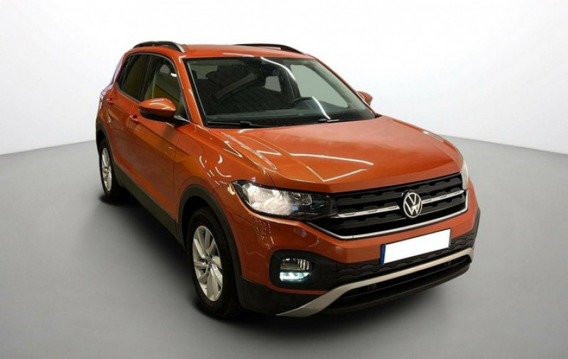 Volkswagen T-CROSS 1.0 TSI 110CV BVM6 LOUNGE + CLIM AUTO + MIRROR SCREEN Essence ORANGE ENERGY Occasion à vendre