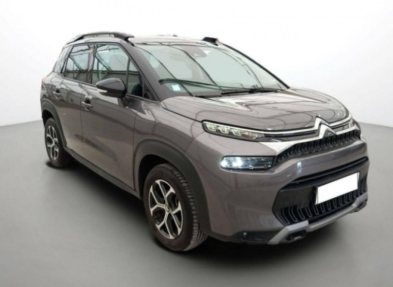 Citroen C3 AIRCROSS 1.2 PURETECH 110CV BVM6 SHINE + NAVI Essence GRIS PLATINIUM Occasion à vendre