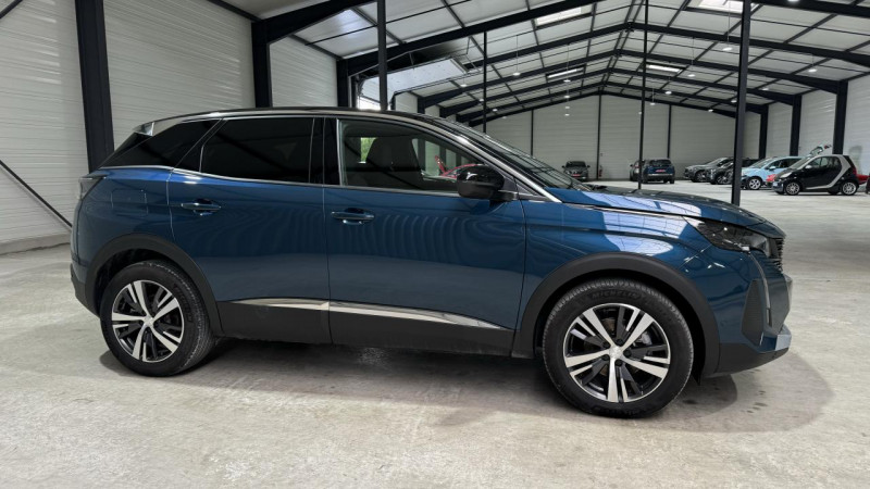 Peugeot 3008 1.2 HYBRID 136CV E-DCS6 ALLURE PACK + HAYON MAINS LIBRES + PACK DRIVE ASSIST PLUS Hybrid essence BLEU CELEBES / TOIT NOIR Occasion à vendre