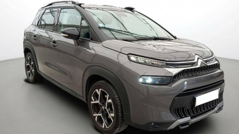 Citroen C3 AIRCROSS 1.2 PURETECH 110CV BVM6 SHINE PACK Essence GRIS PLATINIUM / TOIT NOIR Occasion à vendre