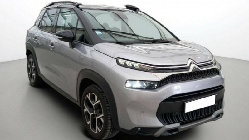 Citroen C3 AIRCROSS 1.2 PURETECH 110CV BVM6 SHINE PACK + TOIT PANO Essence GRIS ACIER / TOIT NOIR Occasion à vendre