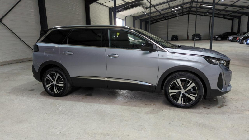 Peugeot 5008 1.5 BLUEHDI 130CV EAT8 7PL GT + PACK CITY 2 Diesel GRIS ARTENSE / TOIT NOIR Occasion à vendre