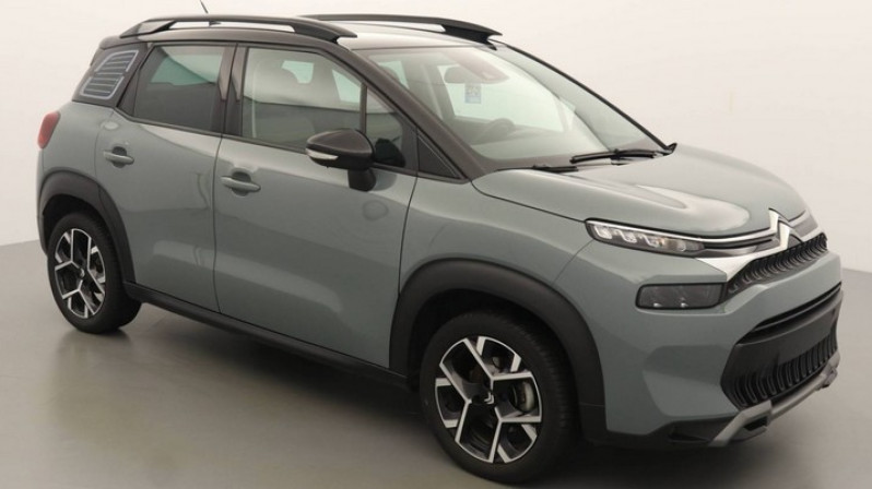 Citroen C3 AIRCROSS 1.2 PURETECH 110CV BVM6 SHINE PACK + GRIP CONTROL + JANTES 17 Essence KAKI GREY / TOIT NOIR Occasion à vendre