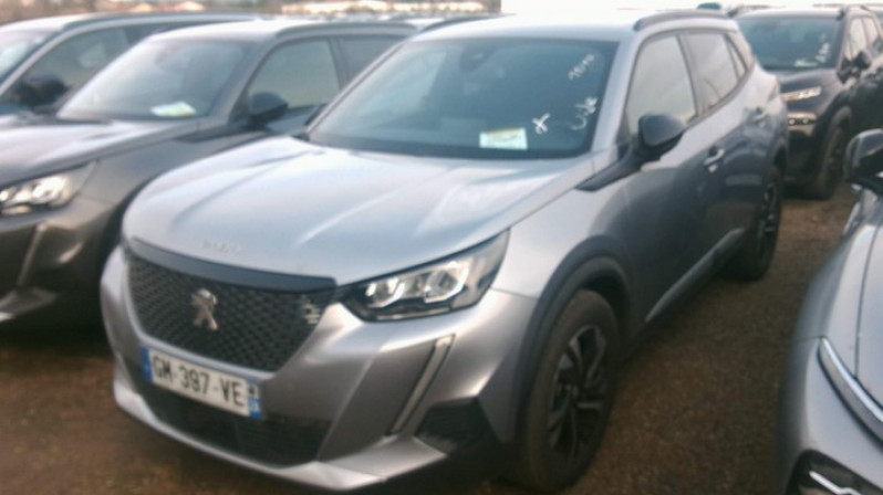 Peugeot 2008 1.2 PURETECH 130CV BVM6 ALLURE + CAMERA DE RECUL + NAVI Essence GRIS ARTENSE Occasion à vendre