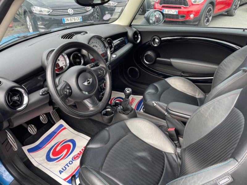 Photo 11 de l'offre de MINI MINI 1.6I - 184 R56 COOPER S BAYSWATER CUIR   CARNET ENTRETIEN A JOUR à 14490€ chez Triplo auto