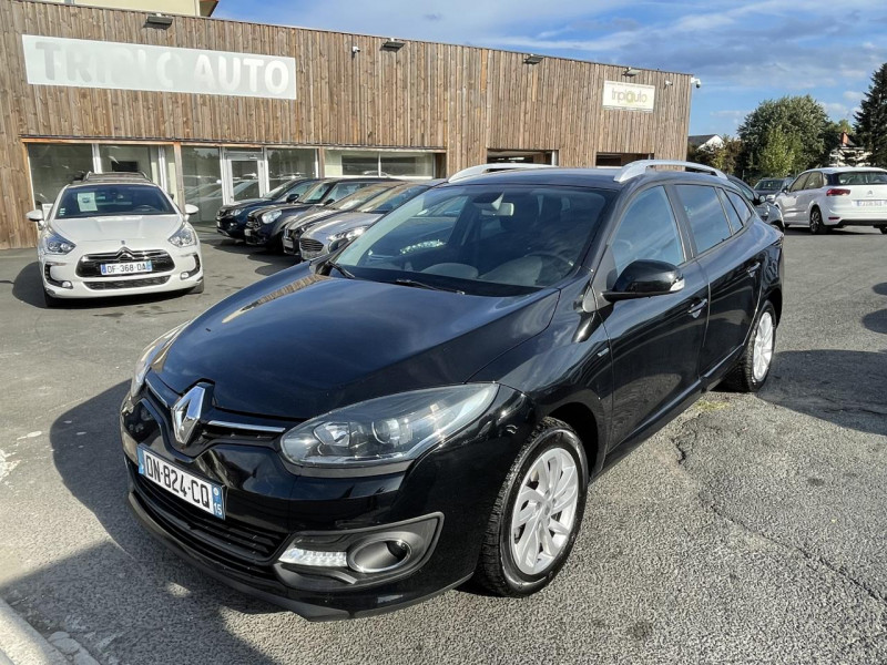 Renault MEGANE ESTATE 1.5 DCI 110 LIMITED DISTRI OK DIESEL NOIR Occasion à vendre