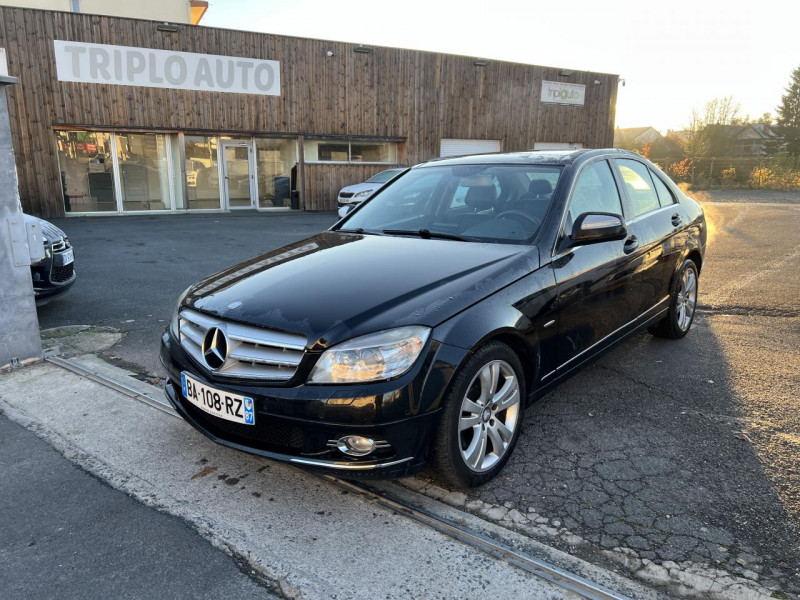 Mercedes-Benz CLASSE C 320 CDI 3.0 BVA ELéGANCE  TOIT OUVRANT GPS CUIR DIESEL NOIR Occasion à vendre
