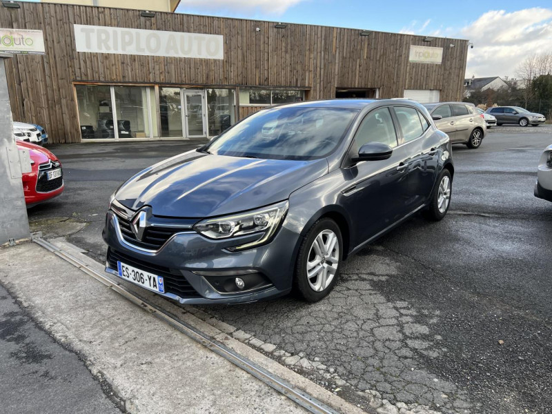 Renault MEGANE 1.5 DCI 110 BUSINESS GPS RADAR AV AR DISTRI OK DIESEL GRIS FONCE Occasion à vendre