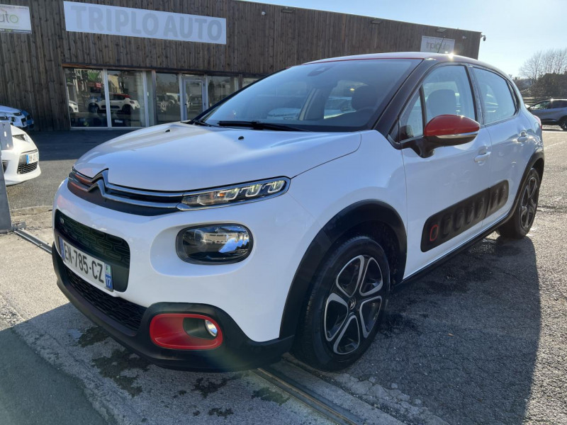 Photo 21 de l'offre de CITROEN C3 1.2 PURETECH - 82  SHINE GPS   CLIM à 11990€ chez Triplo auto