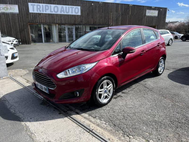 Ford FIESTA 1.0 SCTI ECOBOOST - 100 S&S EDITION CLIM ESSENCE ROUGE FONCE Occasion à vendre