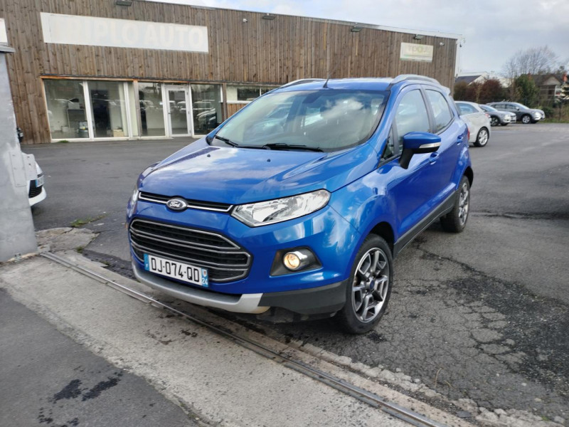 Ford ECOSPORT 1.5 TDCI - 90  TITANIUM CLIM DIESEL BLEU FONCE Occasion à vendre