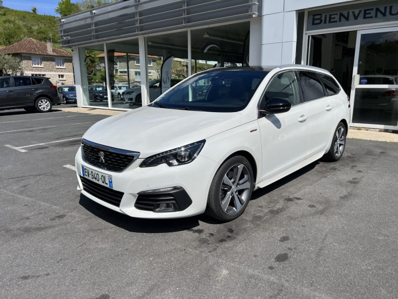Photo 3 de l'offre de PEUGEOT 308  SW 2.0 BHDI S&S - 150 BVA GT LINE TOIT PANO   GPS   ATTELAGE à 19490€ chez Triplo auto