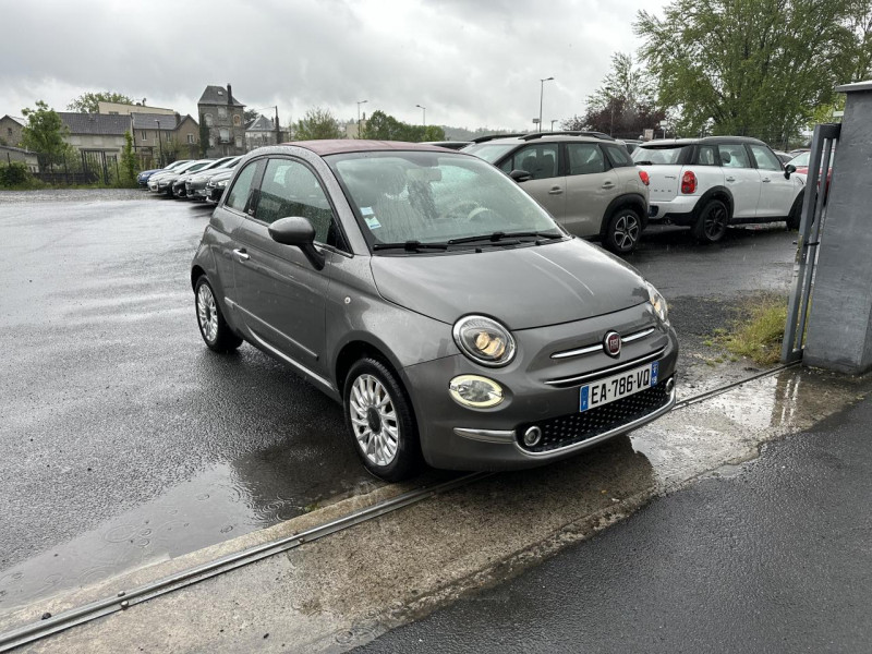 Photo 24 de l'offre de FIAT FIAT 500 CABRIOLET 1.2I - 69 LOUNGE GPS   CLIM à 11490€ chez Triplo auto
