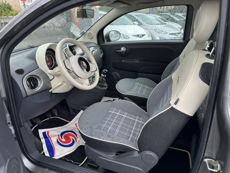 Photo 33 de l'offre de FIAT FIAT 500 CABRIOLET 1.2I - 69 LOUNGE GPS   CLIM à 11490€ chez Triplo auto