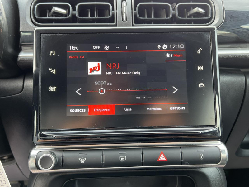 Photo 17 de l'offre de CITROEN C3 1.5 BLUEHDI - 100 S&S FEEL RADAR AR   CLIM à 13990€ chez Triplo auto