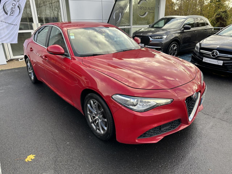 Photo 36 de l'offre de ALFA ROMEO GIULIA 2.2 D 136 BVA SUPER CUIR ROUGE GPS à 20990€ chez Triplo auto