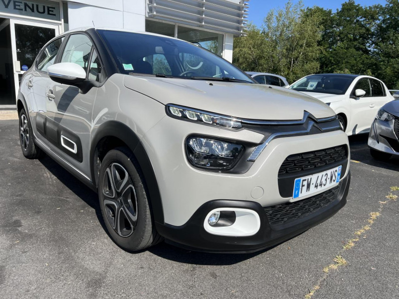 Photo 21 de l'offre de CITROEN C3 1.2 PURETECH - 83 S&S FEEL PACK GPS   CLIM à 15990€ chez Triplo auto