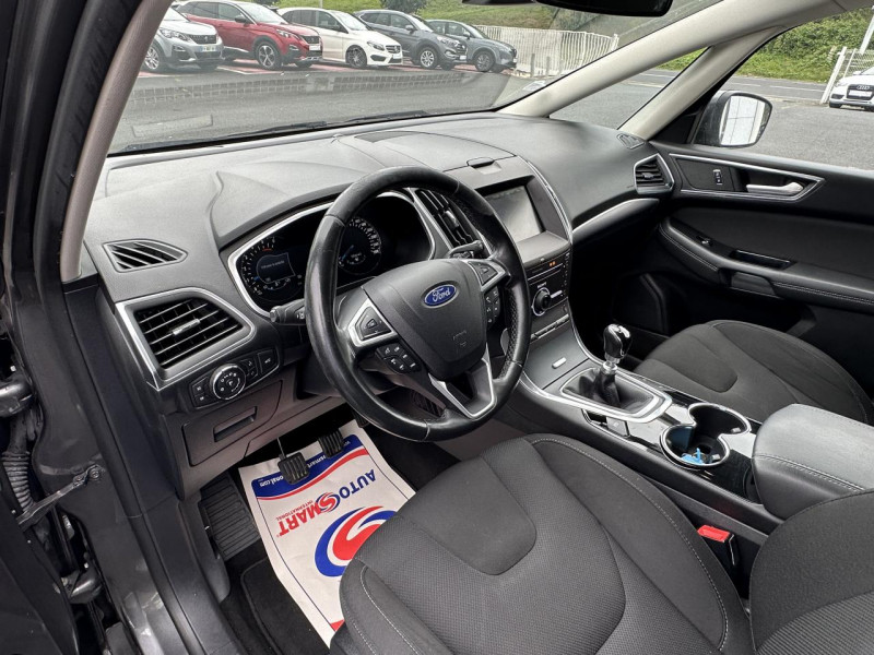 Photo 10 de l'offre de FORD S MAX S-MAX 2.0 TDCI - 150 S&S 7PL TITANIUM GPS   CAMERA AR à 18490€ chez Triplo auto