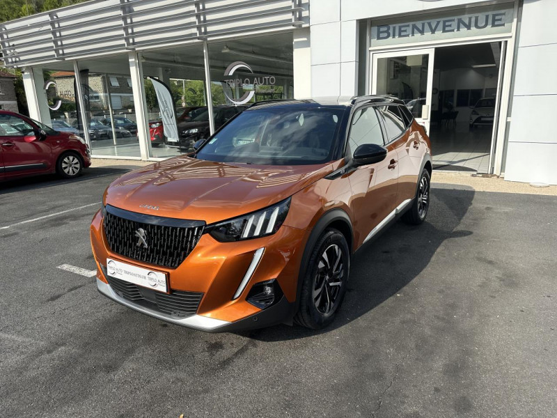 Photo 3 de l'offre de PEUGEOT 2008 1.2I PURETECH S&S - 130 BVA GT GPS   CLIM à 27990€ chez Triplo auto