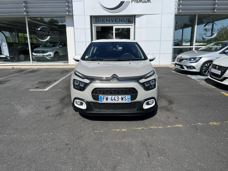 Photo 2 de l'offre de CITROEN C3 1.2 PURETECH - 83 S&S FEEL PACK GPS   CLIM à 15990€ chez Triplo auto