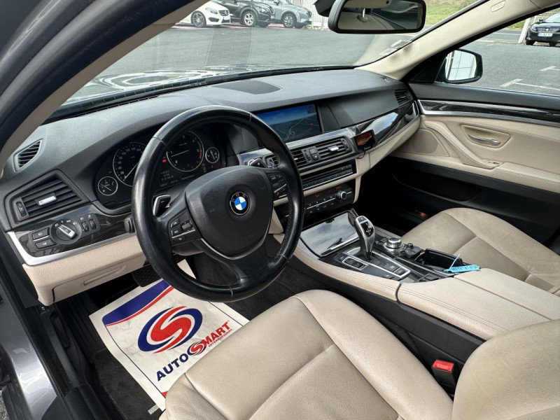 Photo 10 de l'offre de BMW SERIE 5 525D EXCELLIS - 204 BVA F10 GPS   CLIM   ATTELAGE à 18990€ chez Triplo auto