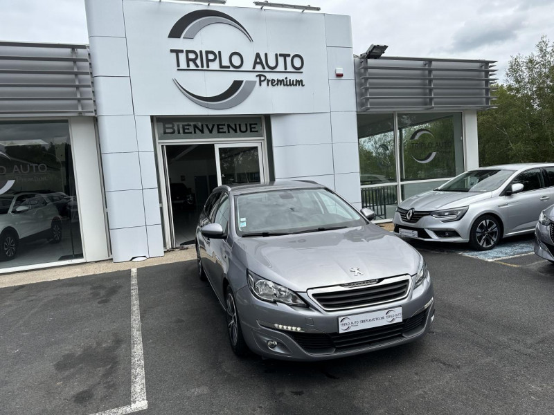 Peugeot 308 SW 1.6 BLUEHDI S&S - 120 STYLE GPS   ATTELAGE DIESEL GRIS CLAIR Occasion à vendre