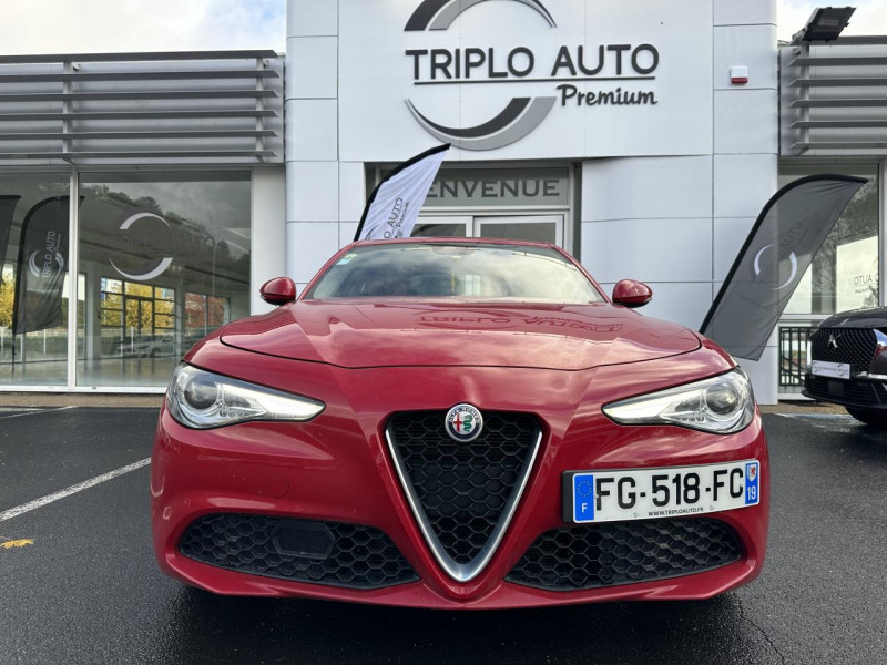 Photo 37 de l'offre de ALFA ROMEO GIULIA 2.2 D 136 BVA SUPER CUIR ROUGE GPS à 20990€ chez Triplo auto