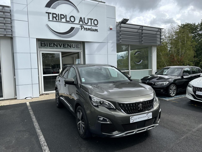 Peugeot 3008 1.6 BLUEHDI S&S - 120 BVA ALLURE GPS   CAMERA AR DIESEL GRIS FONCE Occasion à vendre