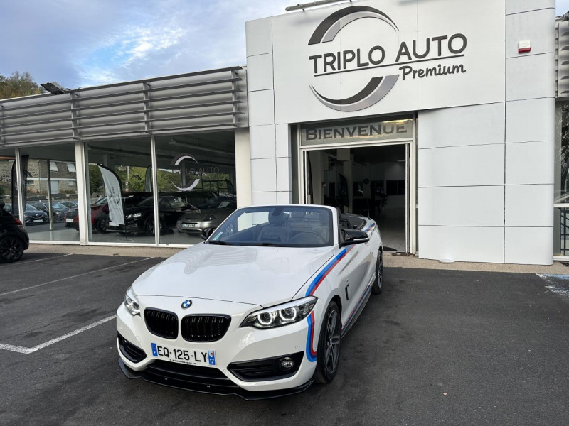Photo 3 de l'offre de BMW SERIE 2 218D CABRIOLET F23 M SPORT GPS   RADAR AR  à 24990€ chez Triplo auto