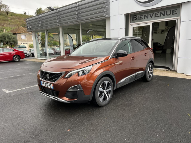 Photo 3 de l'offre de PEUGEOT 3008 1.2I PURETECH S&S - 130 BVA ALLURE BUSINESS GPS   CAMERA AR à 22990€ chez Triplo auto