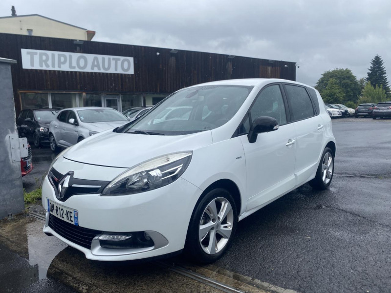Renault SCENIC 1.5 DCI - 110  LIMITED GPS   ATTELAGE DIESEL BLANC Occasion à vendre