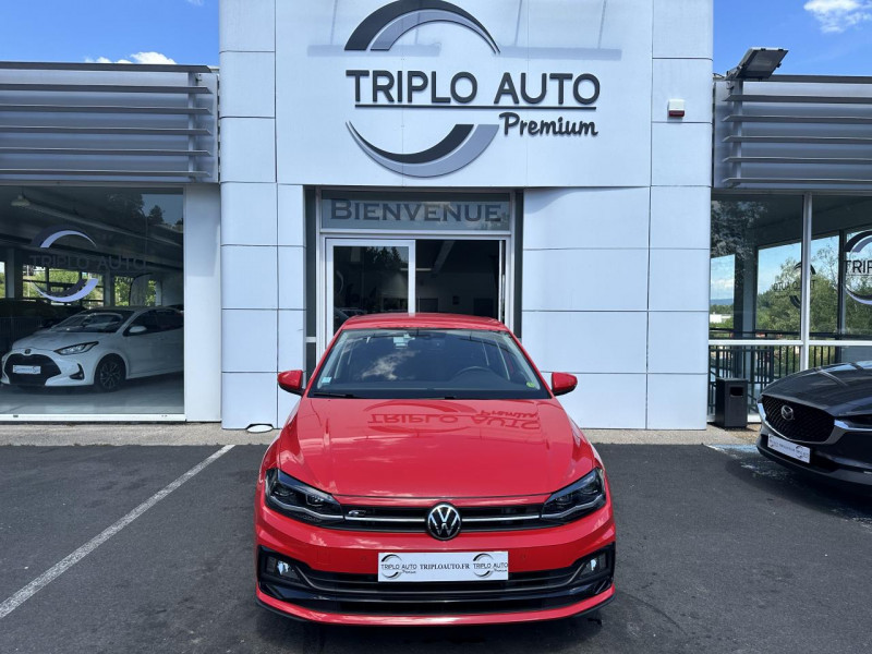 Photo 2 de l'offre de VOLKSWAGEN POLO 1.0 TSI - 110 BVA R-LINE GPS   CAMERA AR à 21990€ chez Triplo auto