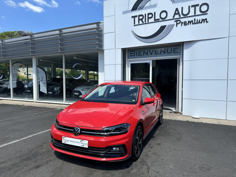 Photo 3 de l'offre de VOLKSWAGEN POLO 1.0 TSI - 110 BVA R-LINE GPS   CAMERA AR à 21990€ chez Triplo auto