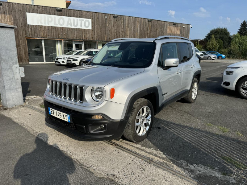 Jeep RENEGADE 1.6 MULTIJET - 120 4X2 LIMITED GPS   RADAR AR   CLIM Occasion à vendre