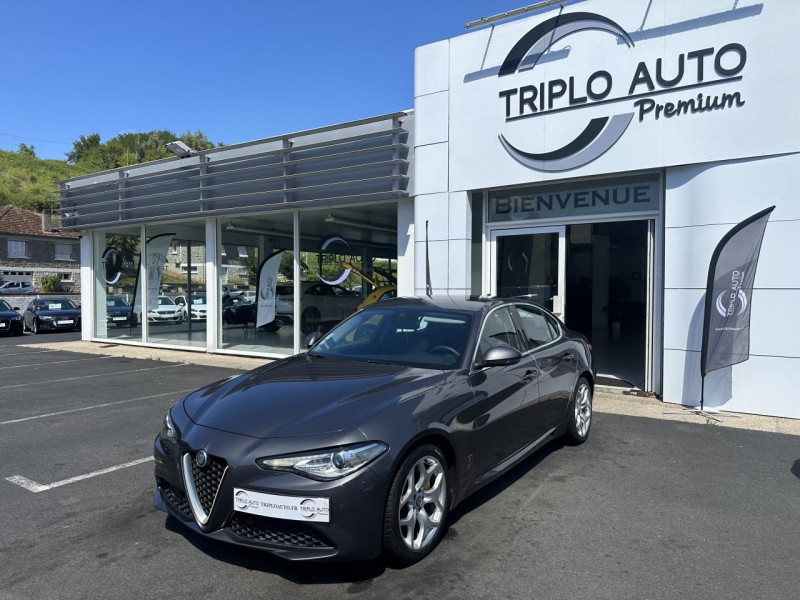 Photo 3 de l'offre de ALFA ROMEO GIULIA 2.2 D - 190 - BVA 2019  SUPER GPS   CAMERA AR à 23990€ chez Triplo auto