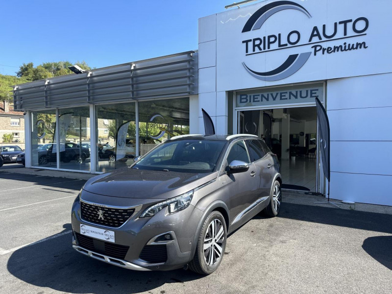 Photo 3 de l'offre de PEUGEOT 3008  2.0 BLUEHDI S&S - 180 - BV EAT6  GT   GPS   CAMéRA AR   ATTELAGE à 20990€ chez Triplo auto