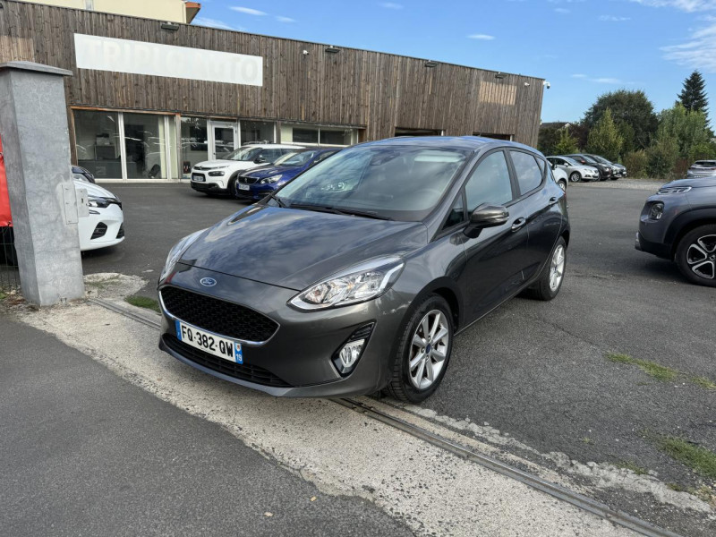 Ford FIESTA 1.1I - 75 S&S CONNECT BUSINESS   RADAR AR   GPS ESSENCE GRIS FONCE Occasion à vendre