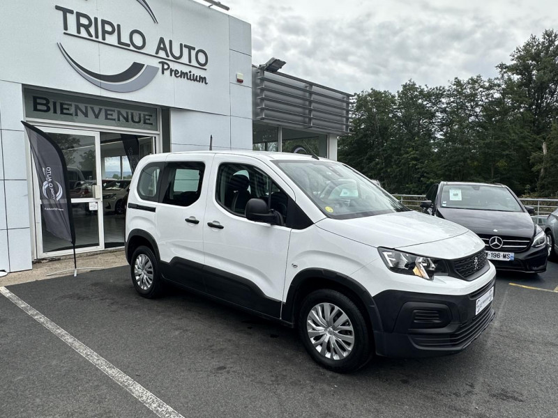 Peugeot RIFTER STANDARD 1.5 BLUEHDI S&S - 100 COMBI ACTIVE CLIM   ATTELAGE DIESEL BLANC Occasion à vendre