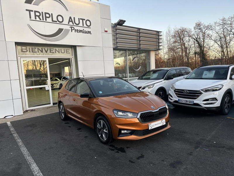 Skoda FABIA 1.0 TSI - 110 BVA STYLE GTIE CONSTRUCTEUR 05/2027  CARPLAY  CAMERA AR   ATTELAGE Occasion à vendre