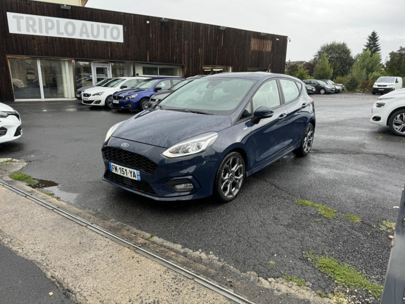 Photo 1 de l'offre de FORD FIESTA 1.0 ECOBOOST - 100 BVA S&S ST-LINE CLIM   RADAR AR à 14990€ chez Triplo auto