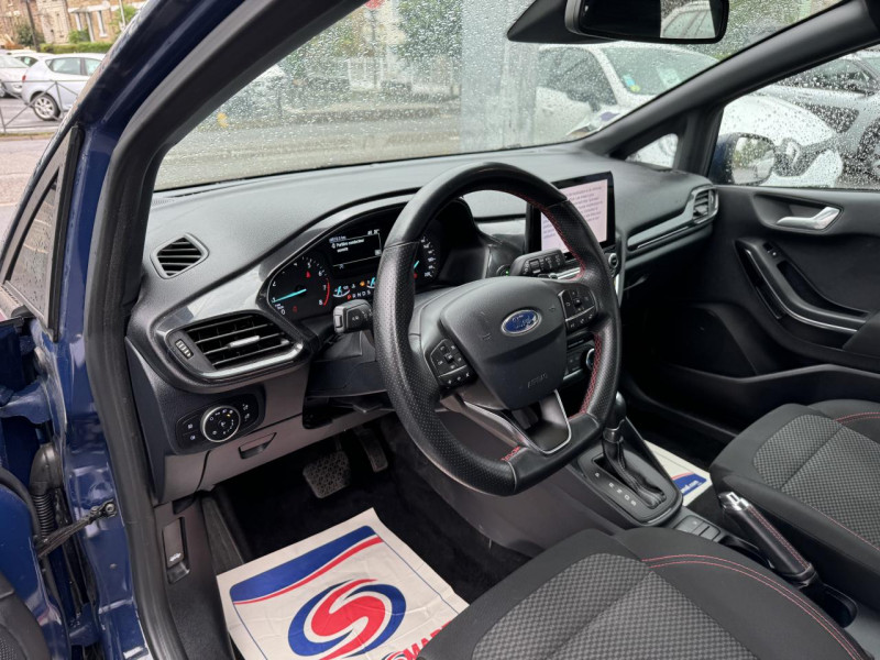 Photo 24 de l'offre de FORD FIESTA 1.0 ECOBOOST - 100 BVA S&S ST-LINE CLIM   RADAR AR à 14990€ chez Triplo auto