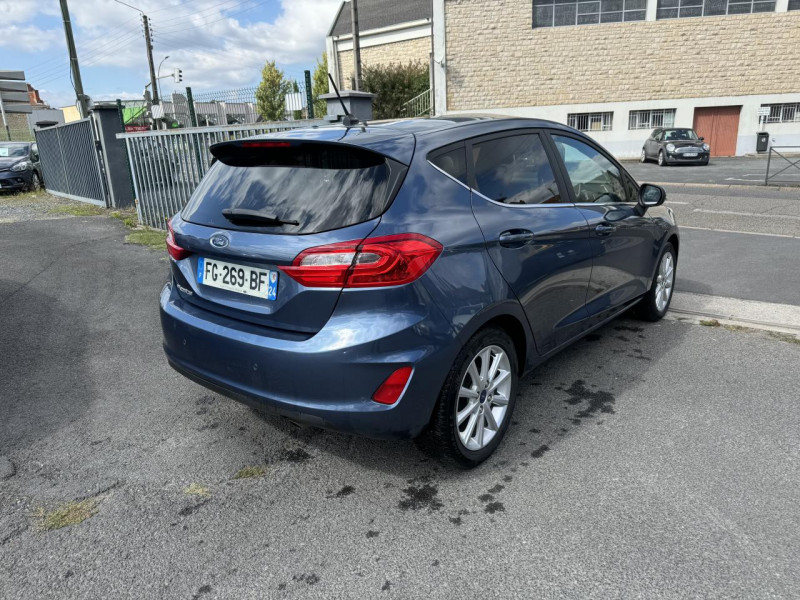 Photo 5 de l'offre de FORD FIESTA 1.0 ECOBOOST - 100 S&S EURO 6.2 TITANIUM CLIM   RADAR AR à 12490€ chez Triplo auto