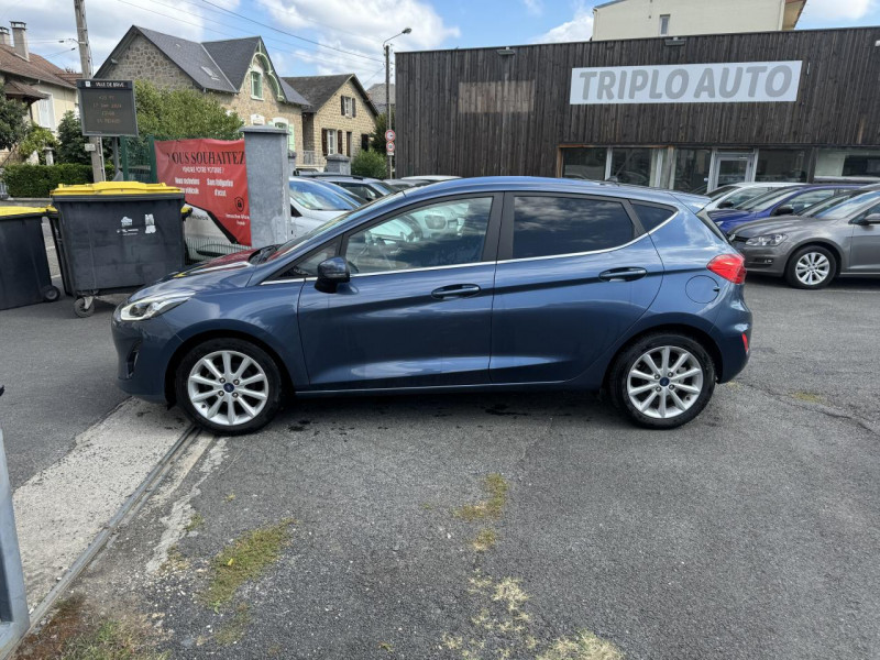 Photo 2 de l'offre de FORD FIESTA 1.0 ECOBOOST - 100 S&S EURO 6.2 TITANIUM CLIM   RADAR AR à 12490€ chez Triplo auto