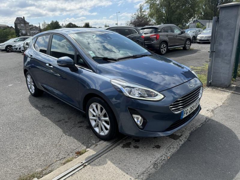 Photo 7 de l'offre de FORD FIESTA 1.0 ECOBOOST - 100 S&S EURO 6.2 TITANIUM CLIM   RADAR AR à 12490€ chez Triplo auto