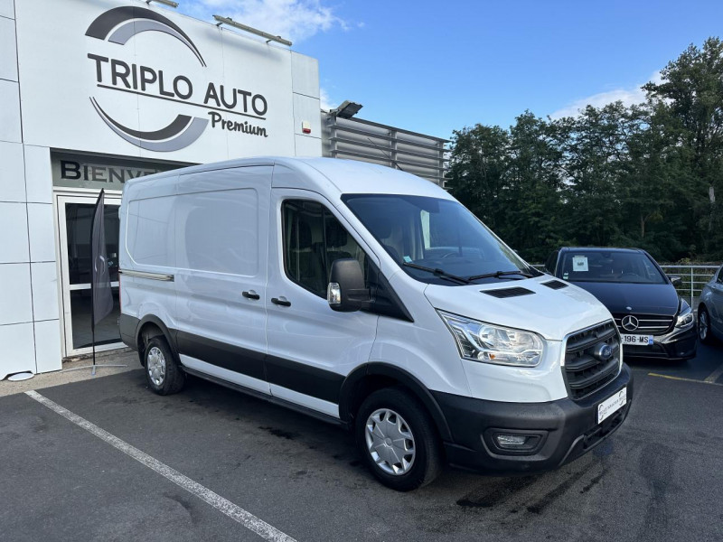 Ford TRANSIT 310 L2H2 2.0 ECOBLUE - 105 S&S TRACTION  2019 FOURGON TREND BUSINESS CLIM   RADAR AR DIESEL BLANC Occasion à vendre