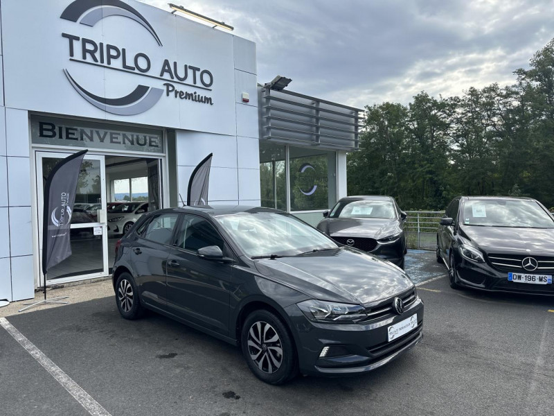 Volkswagen POLO 1.0 TSI - 95  VI AW ACTIVE CAMERA AR   RADAR AV AR   CLIM ESSENCE GRIS FONCE Occasion à vendre