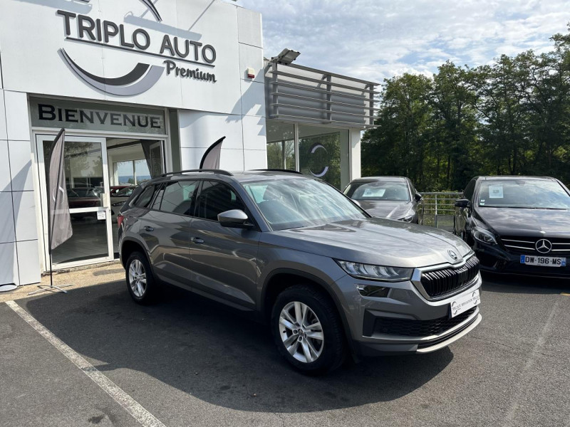 Skoda KODIAQ 2.0 TDI SCR - 150 - BV DSG7 5PL  BUSINESS TVA RECUPERABLE   GPS   CAMERA AR DIESEL GRIS FONCE Occasion à vendre